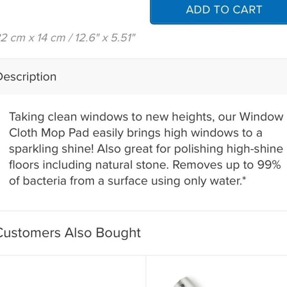 Norwex Hand Held window cleaning system - Picture 2 of 2